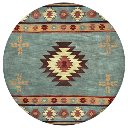 Tappeto in lana annodato a mano Alora Decor Ryder Southwestern