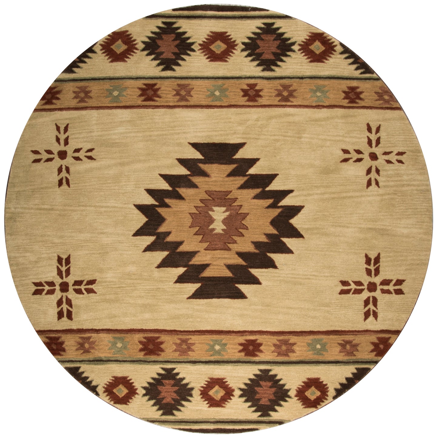 Tappeto in lana annodato a mano Alora Decor Ryder Southwestern
