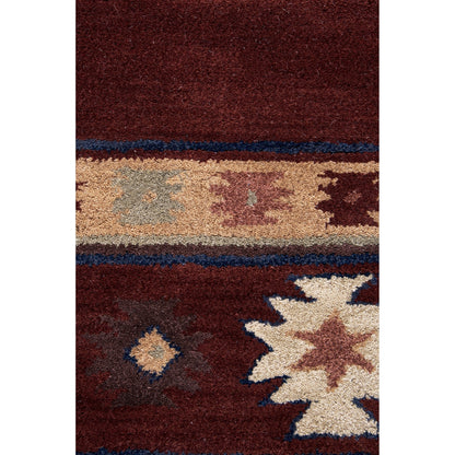 Tappeto in lana annodato a mano Alora Decor Ryder Southwestern