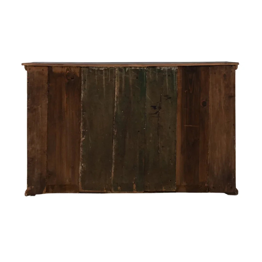 Antica credenza francese in stile provinciale in patina, circa 1830