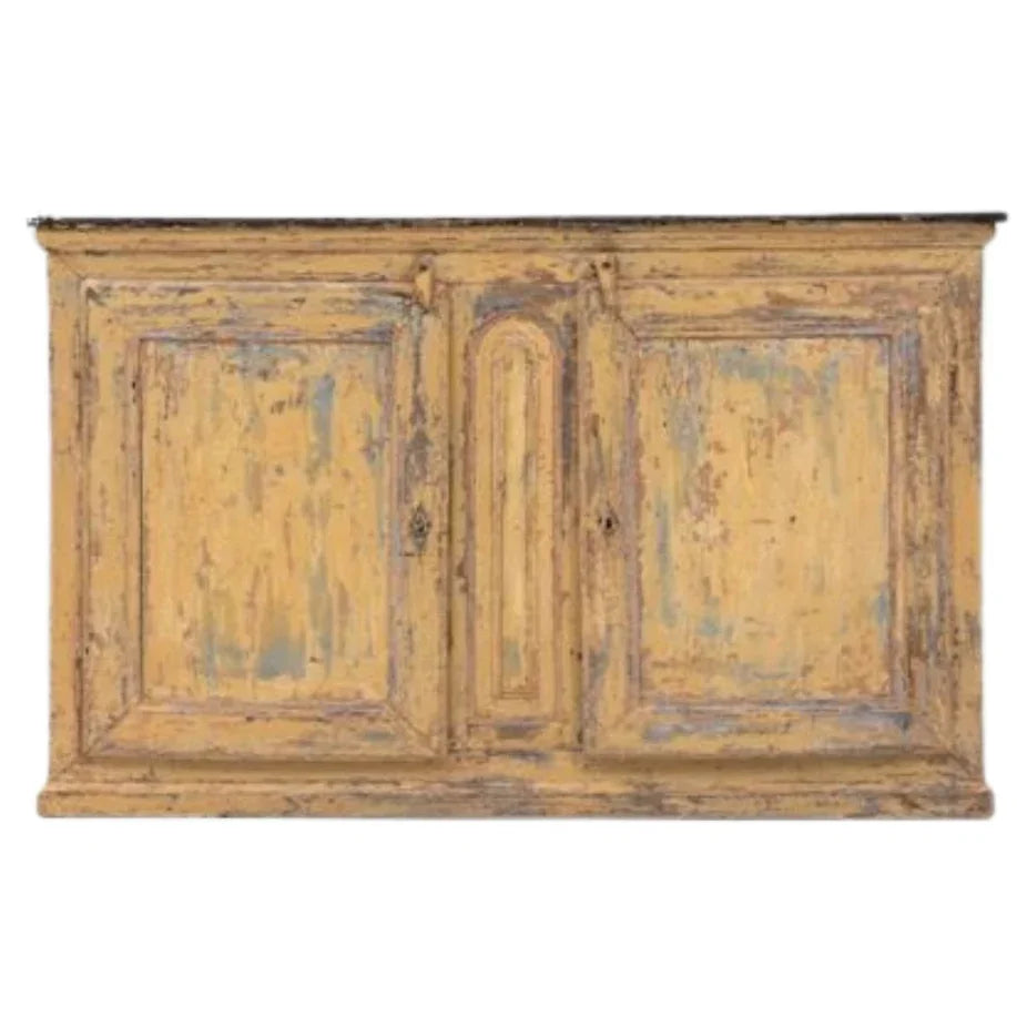 Antica credenza francese in stile provinciale in patina, circa 1830