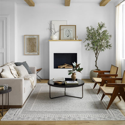 Tappeto Livabliss Tiffany Grey Bohemian Border