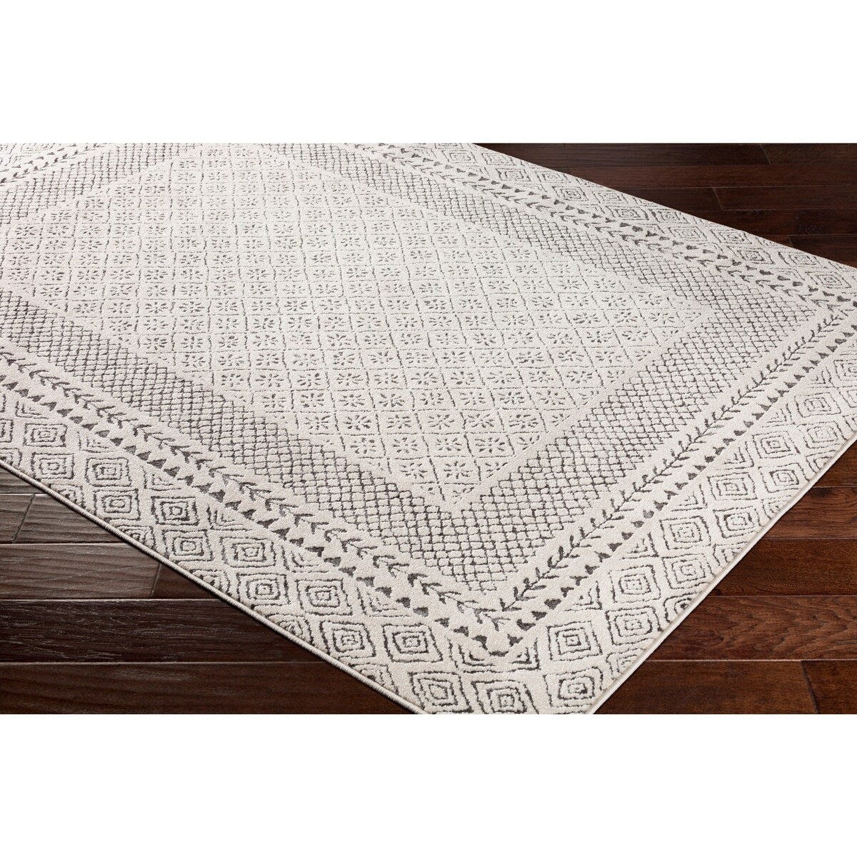Tappeto Livabliss Tiffany Grey Bohemian Border