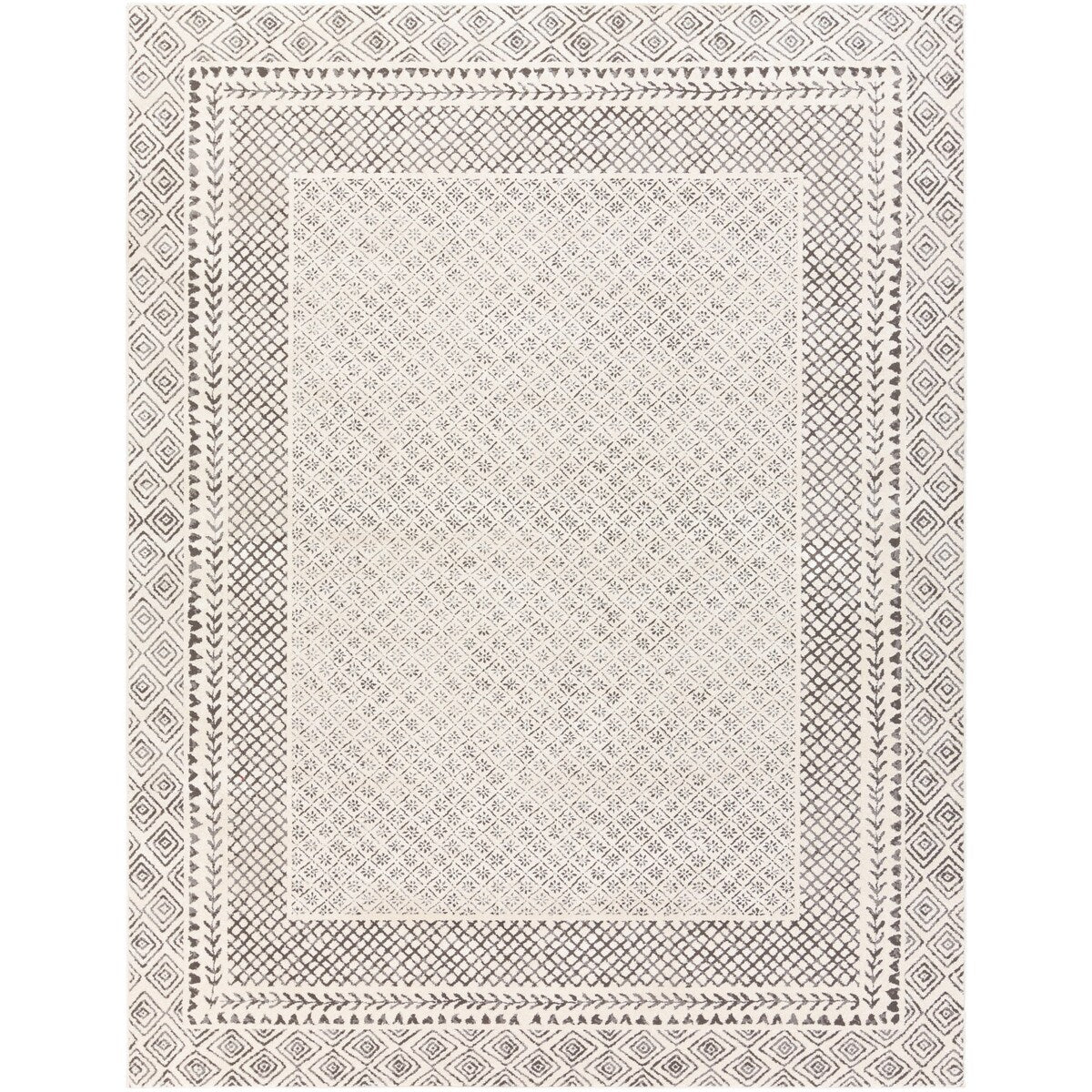 Tappeto Livabliss Tiffany Grey Bohemian Border