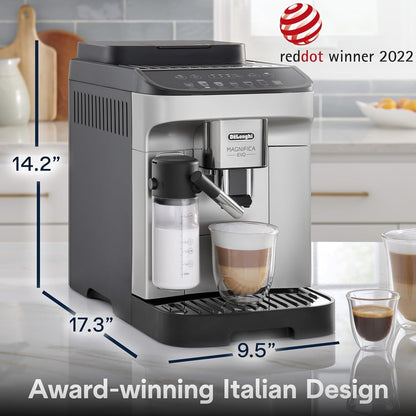 Macchina per caffè espresso automatica con montalatte automatico, macinacaffè integrato, ECAM29084SB