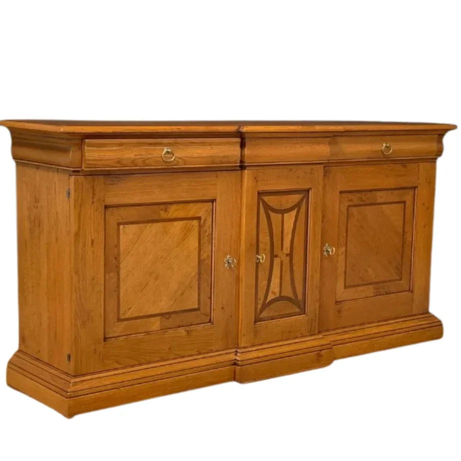 Credenza Art Déco marrone dorato