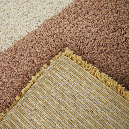 Tappeto Merril Mid-Century Modern Color Block Shag