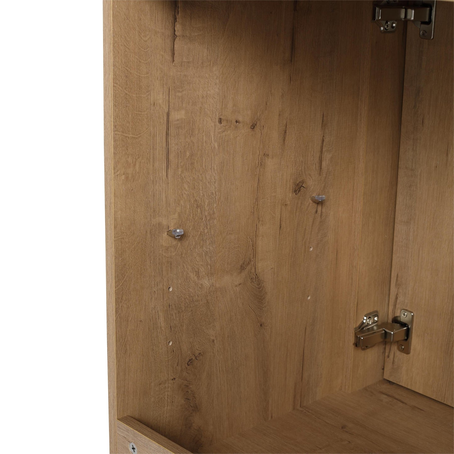 Beingnext 24/30/36 Mobile bagno con lavabo, mobile bagno indipendente con anta a chiusura ammortizzata e ripiano regolabile