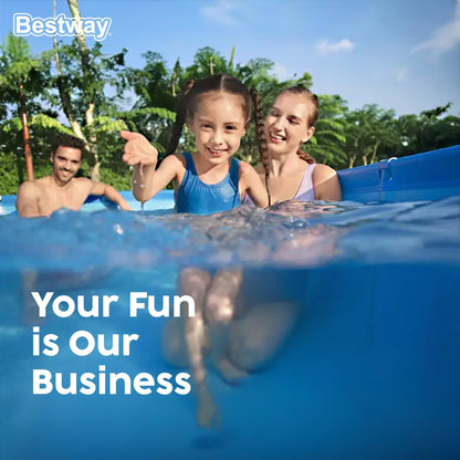 Piscina fuori terra rotonda Bestway Steel Pro MAX con pompa e copertura
