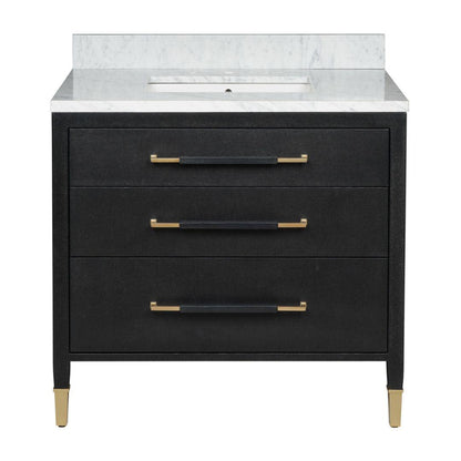 Mobiletto in lino laccato nero