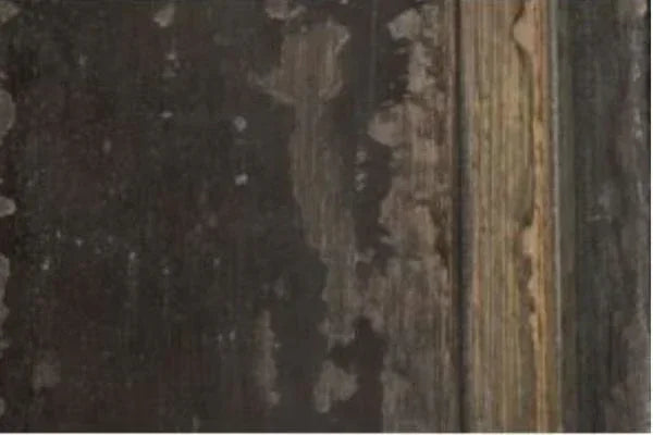 Cassettiera a tre cassetti color antracite anticato