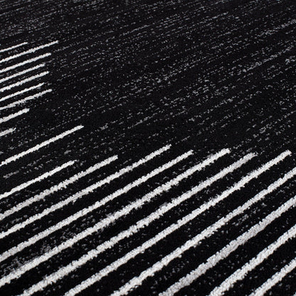 Tappeto a righe bohémien