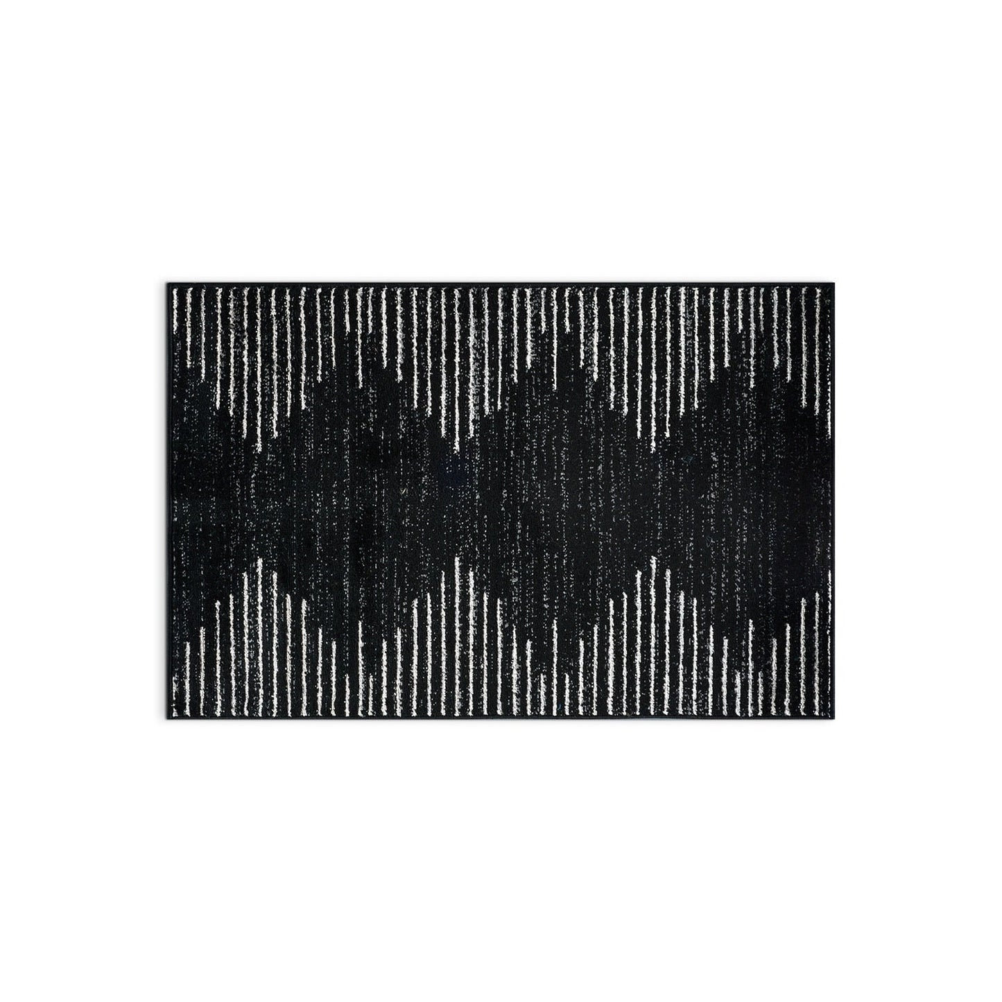 Tappeto a righe bohémien