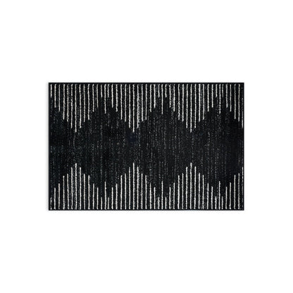 Tappeto a righe bohémien