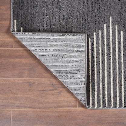 Tappeto a righe bohémien