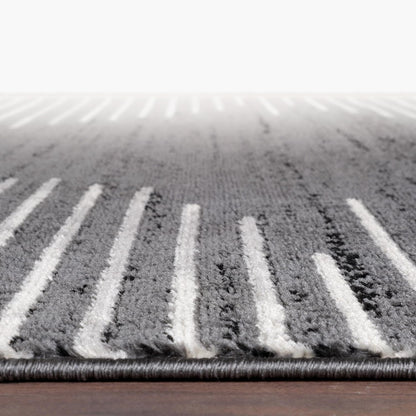 Tappeto a righe bohémien