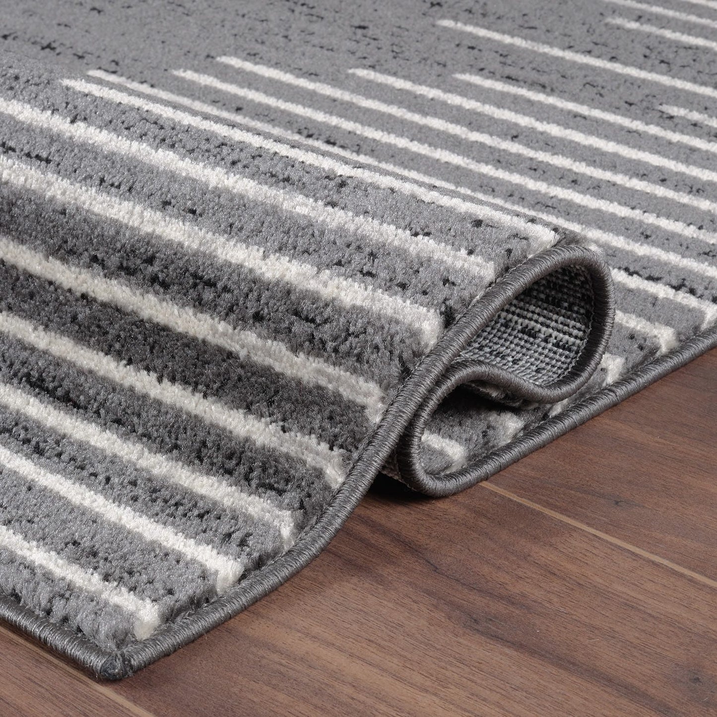 Tappeto a righe bohémien