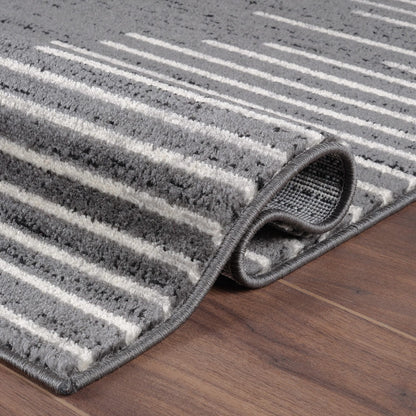 Tappeto a righe bohémien