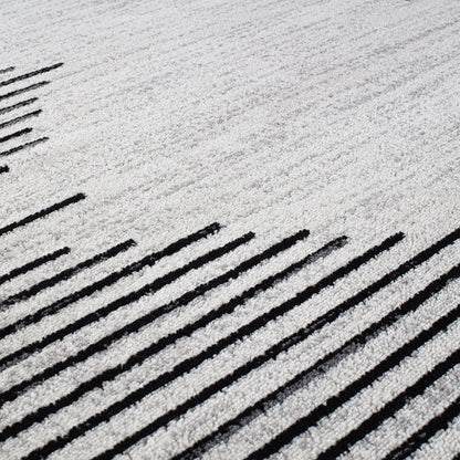 Tappeto a righe bohémien