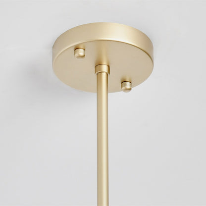 Lampadario con perline naturali Brittany di Kosas Home