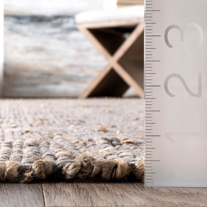 Tappeto classico in misto iuta Nuloom Jacky