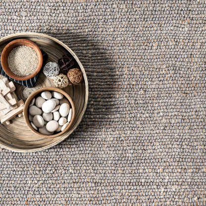 Tappeto classico in misto iuta Nuloom Jacky