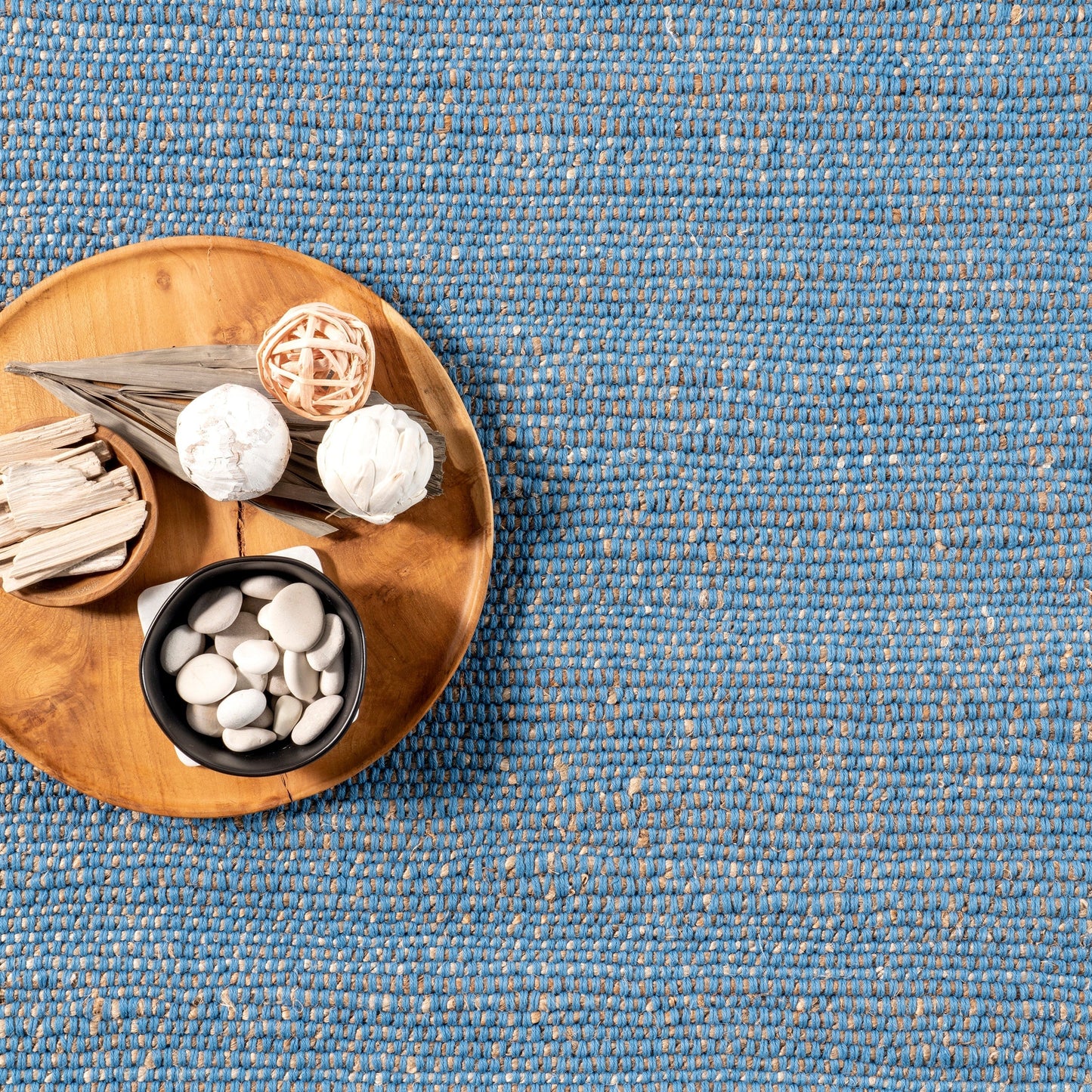 Tappeto classico in misto iuta Nuloom Jacky