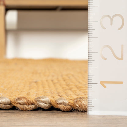 Tappeto classico in misto iuta Nuloom Jacky