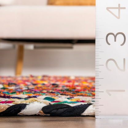 Tappeto bohémien intrecciato a mano Nuloom Tammara