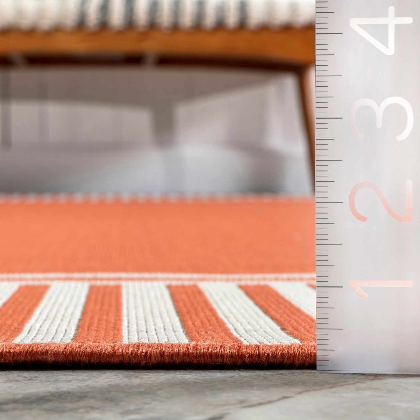 Tappeto per interni/esterni con bordo classico Nuloom Leah