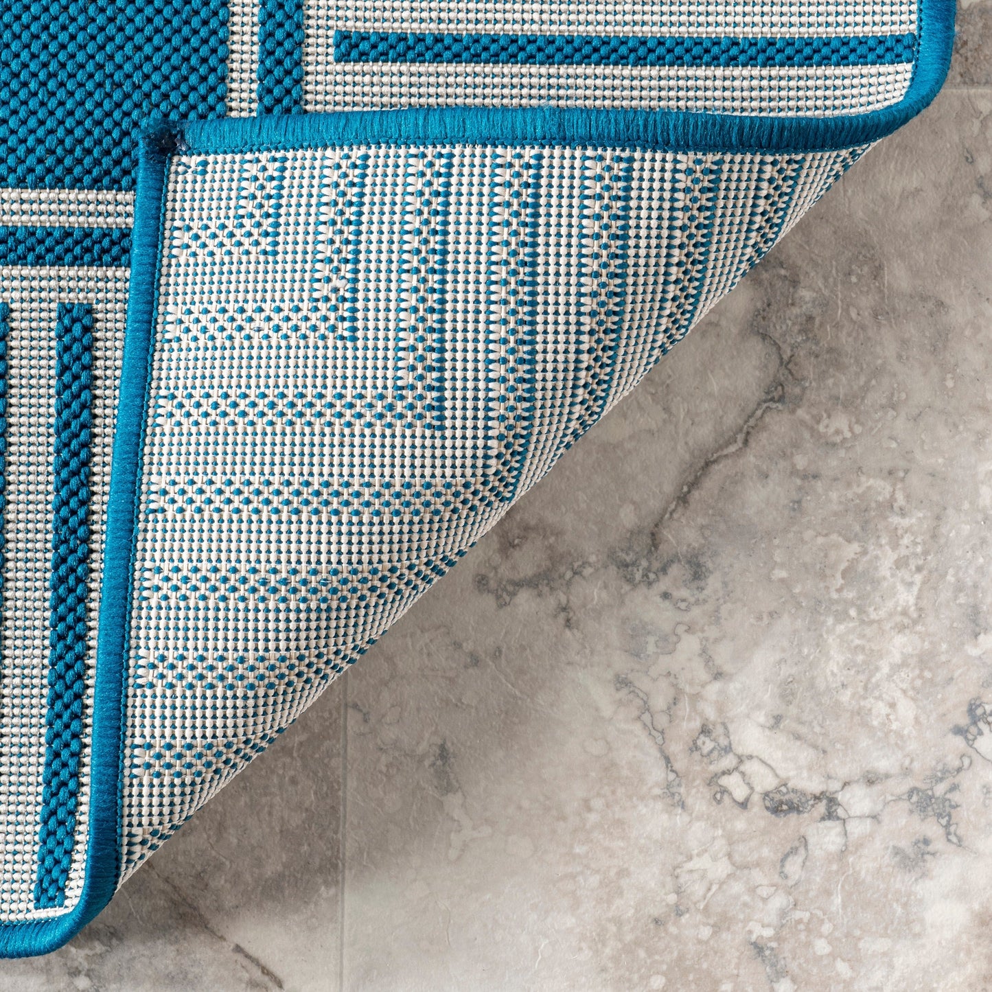 Tappeto per interni/esterni con bordo classico Nuloom Leah