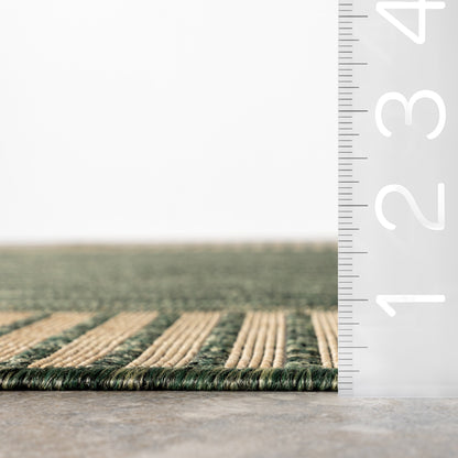 Tappeto per interni/esterni con bordo classico Nuloom Leah