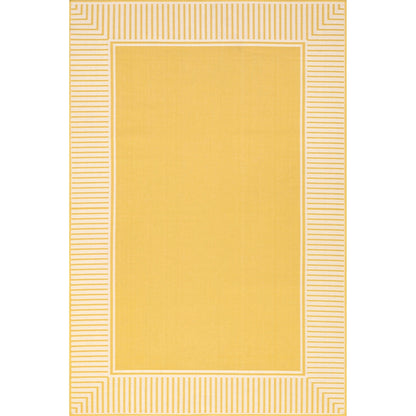 Tappeto per interni/esterni con bordo classico Nuloom Leah