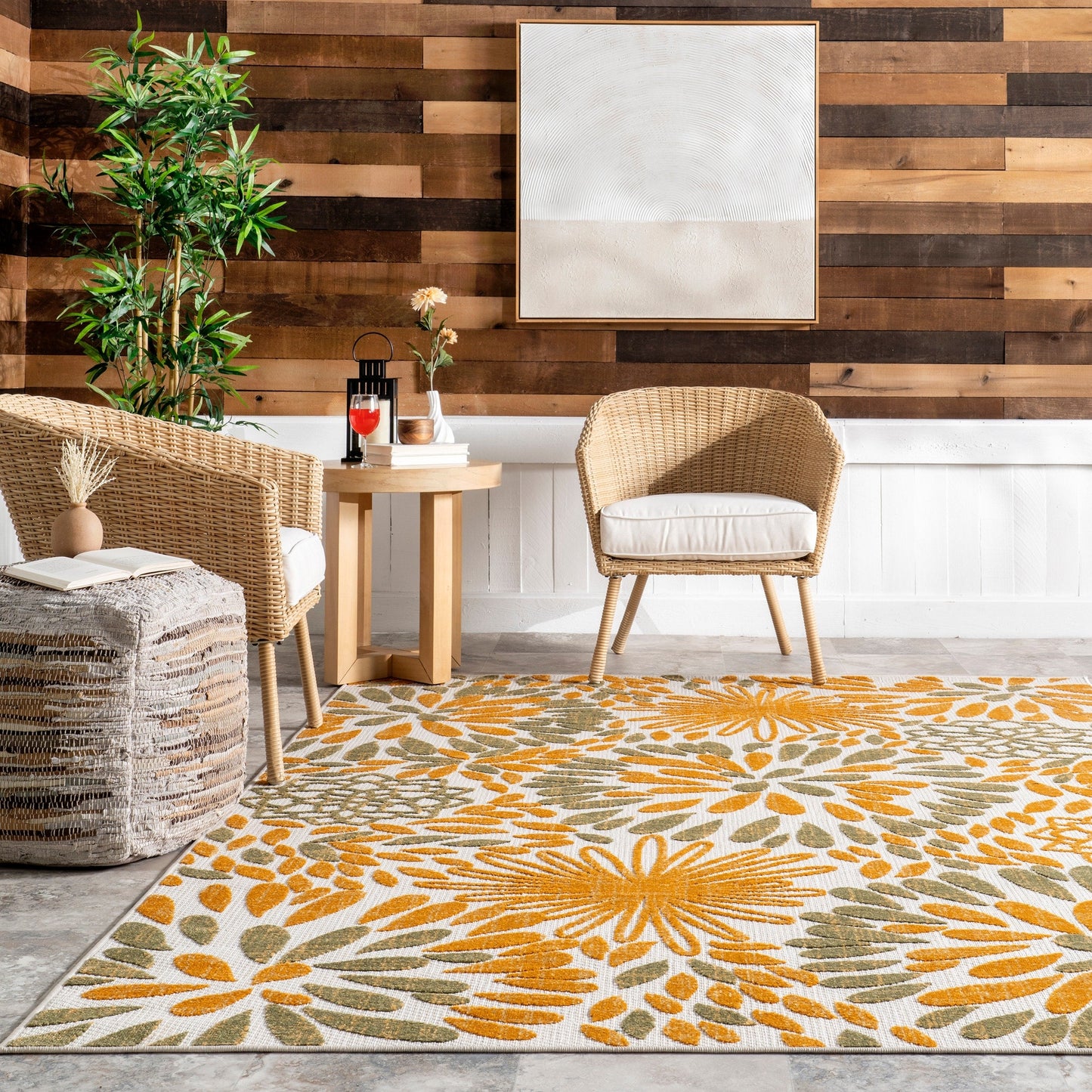 Tappeto per interni/esterni Nuloom Ronda Bold Floral