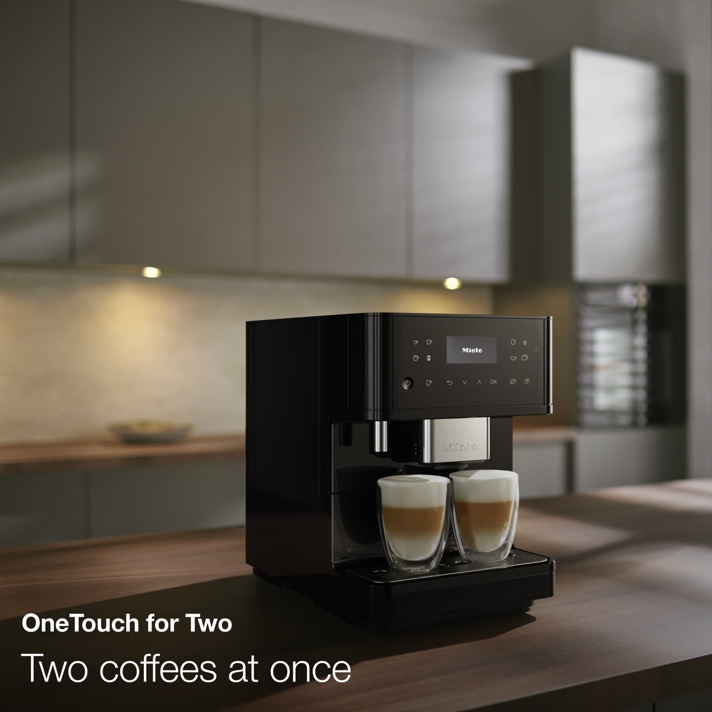 Miele CM 6160 MilkPerfection Sistema da banco per caffè - Nero ossidiana