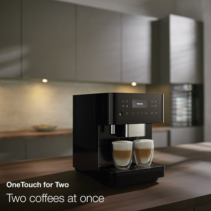Miele CM 6160 MilkPerfection Sistema da banco per caffè - Nero ossidiana