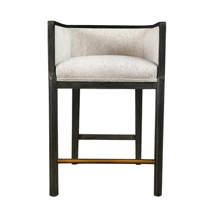 Sgabello da bar grigio tempestoso