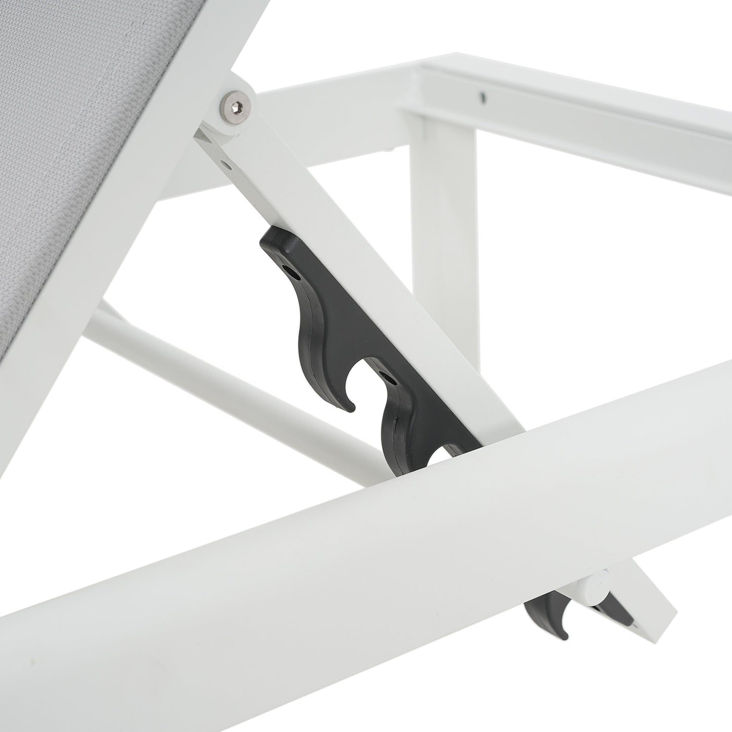 Chaise longue da esterno in alluminio Cape Coral (set da 2) di Christopher Knight Home - 77,56 P x 25,20 L x 11,80 A