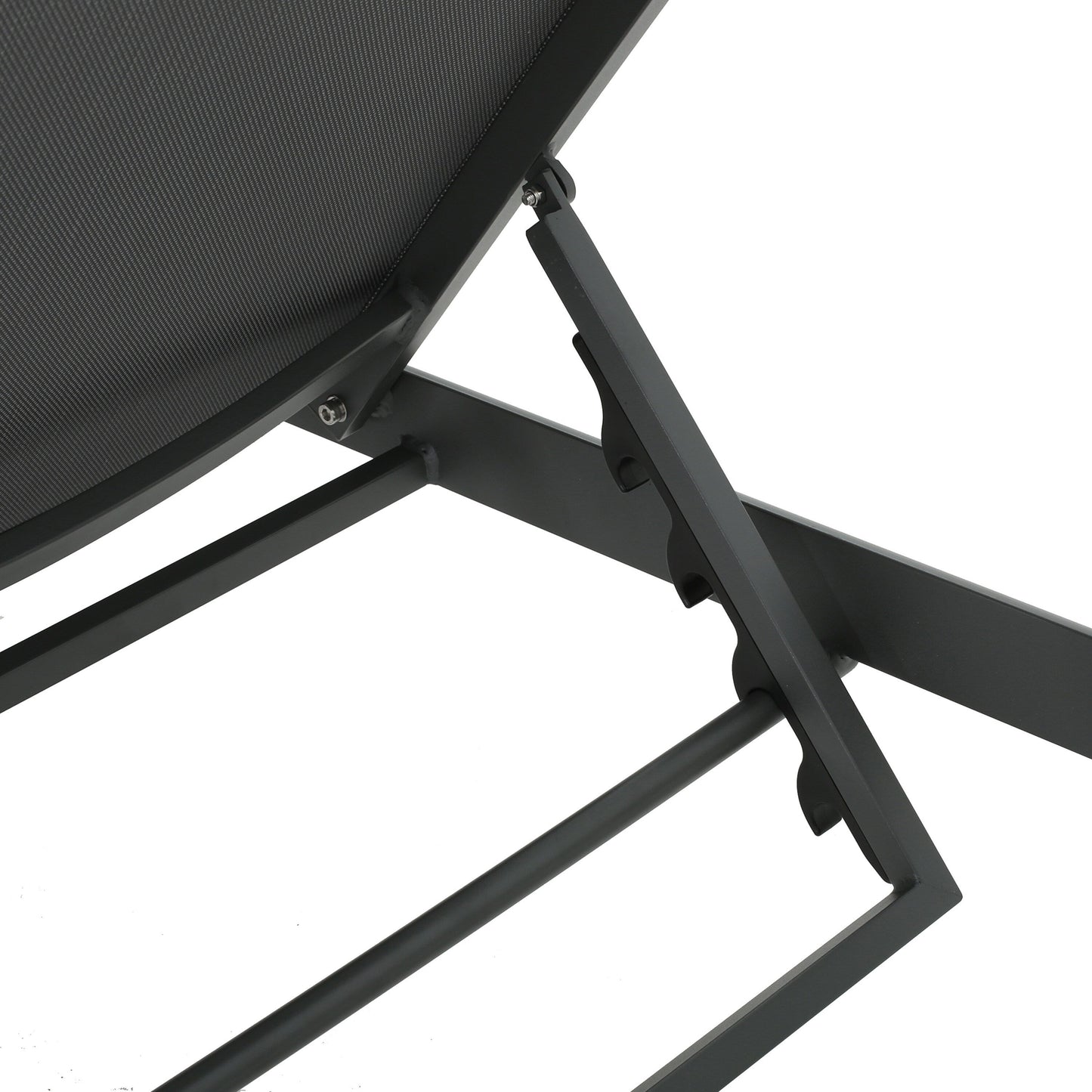 Chaise longue da esterno in alluminio Cape Coral (set da 2) di Christopher Knight Home - 77,56 P x 25,20 L x 11,80 A