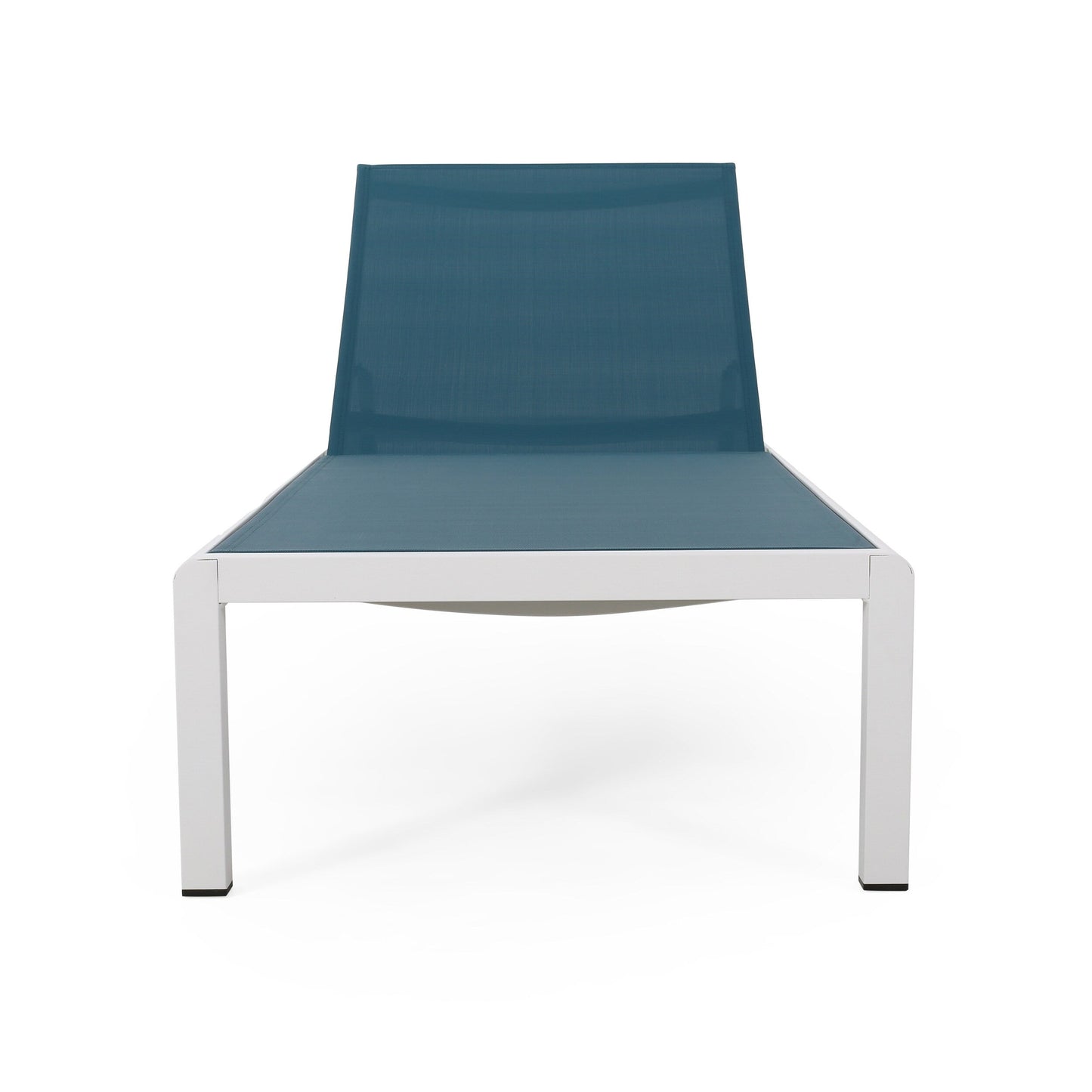 Chaise longue da esterno in alluminio Cape Coral (set da 2) di Christopher Knight Home - 77,56 P x 25,20 L x 11,80 A