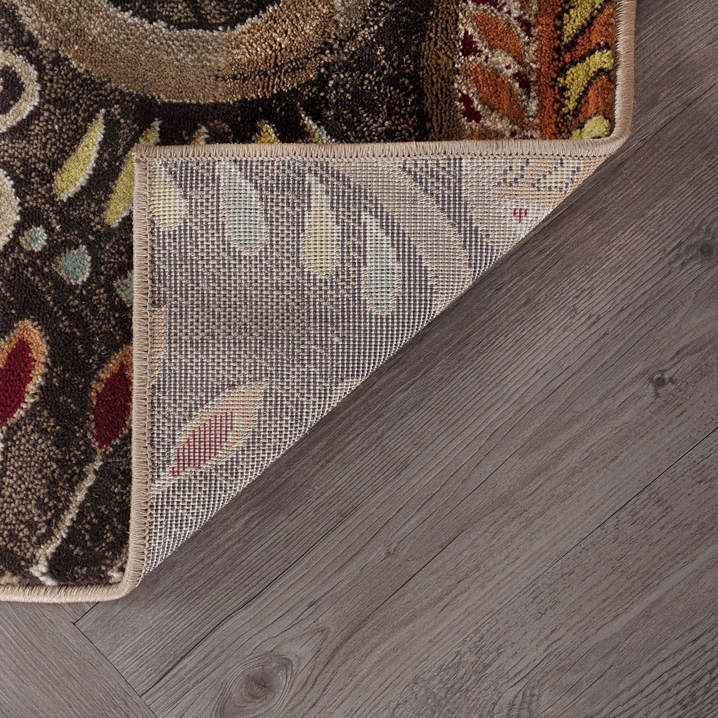 Tappeto da interno floreale Caprice Mid-Century Modern