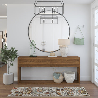 Tappeto da interno floreale Caprice Mid-Century Modern