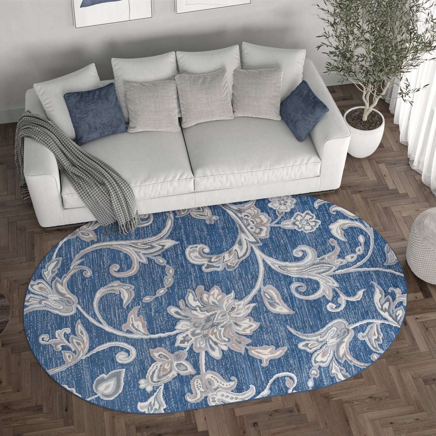 Tappeto per interni Carrington Transitional Floral &amp; Botanical