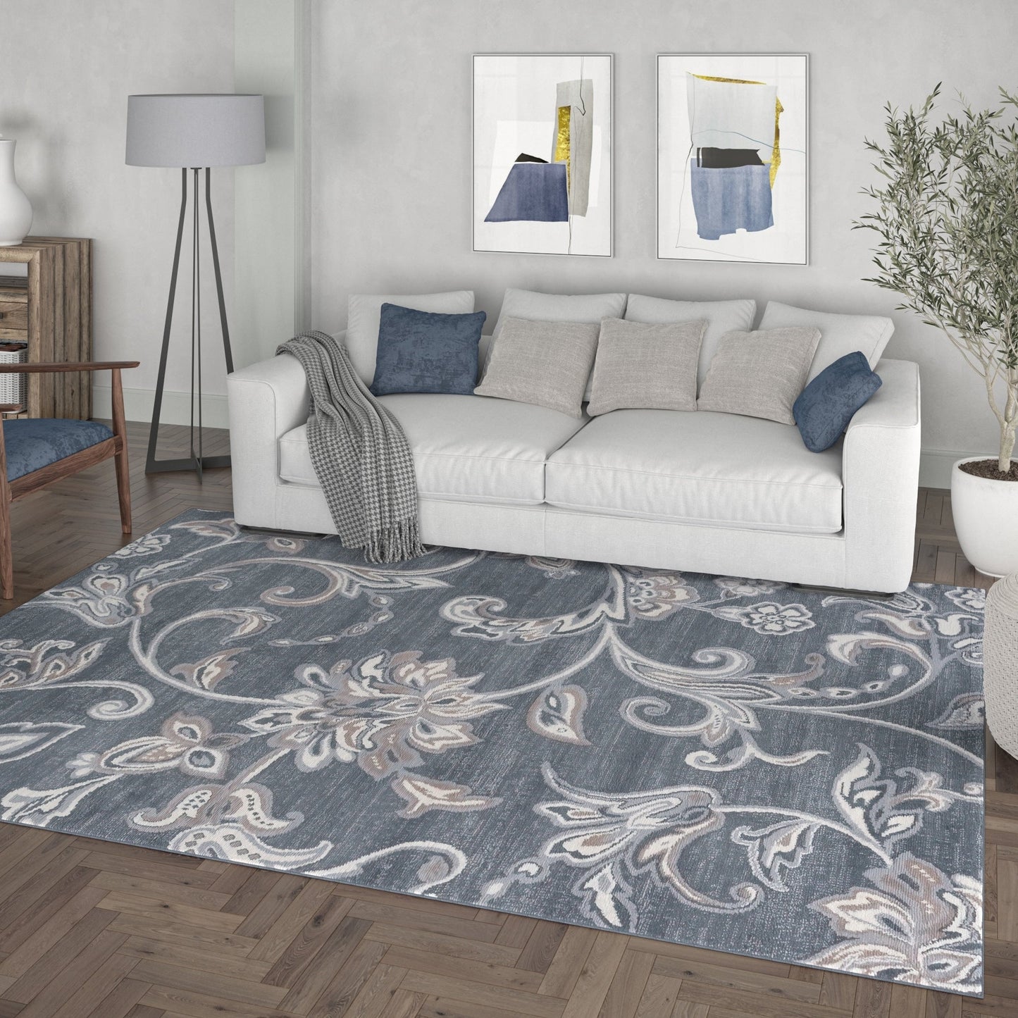 Tappeto per interni Carrington Transitional Floral &amp; Botanical