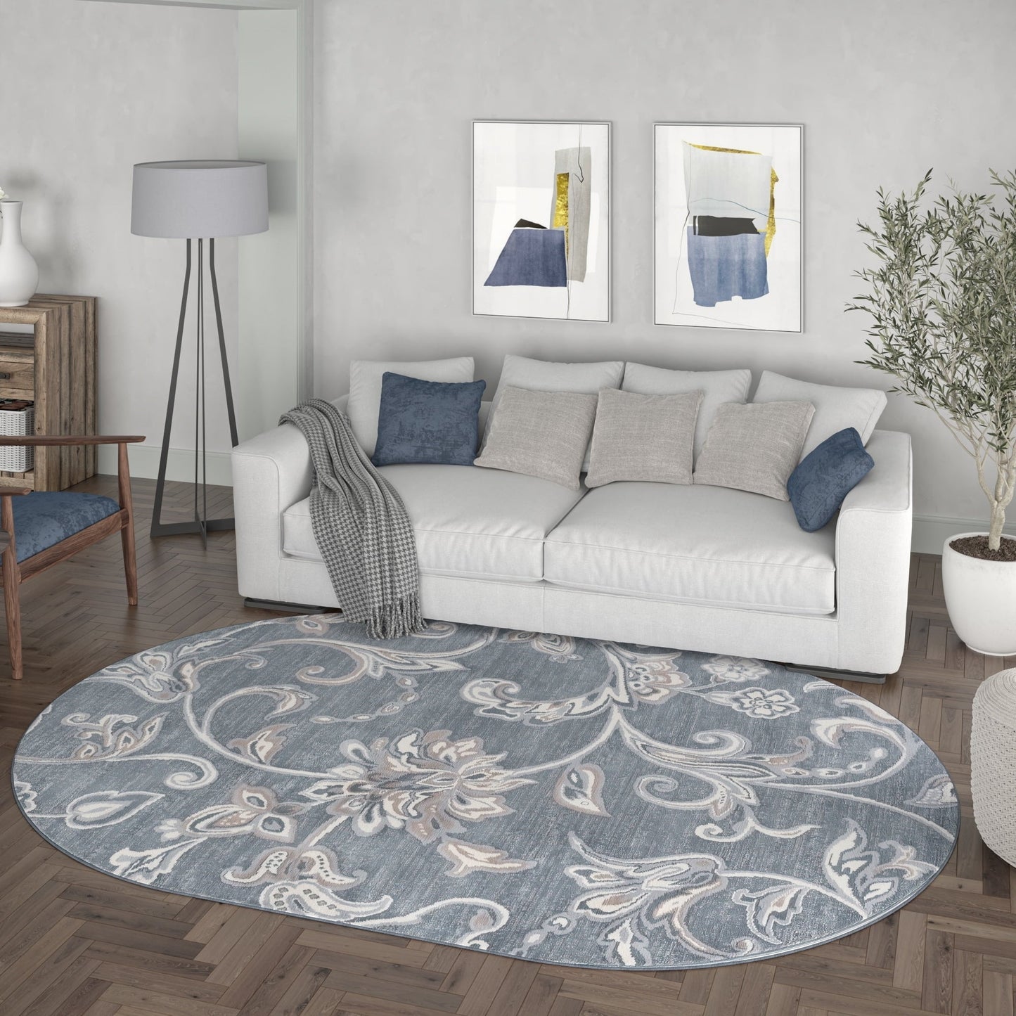 Tappeto per interni Carrington Transitional Floral &amp; Botanical