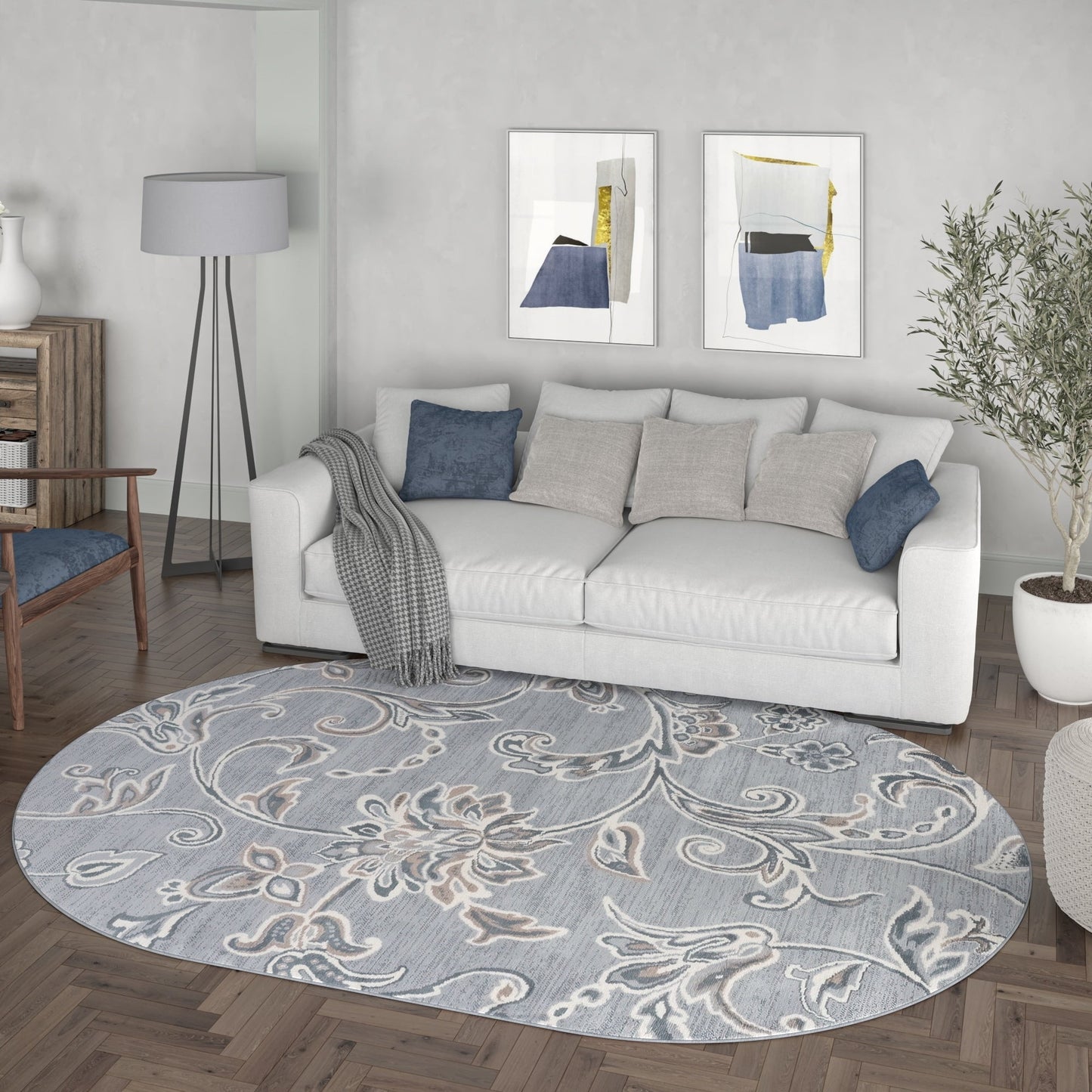 Tappeto per interni Carrington Transitional Floral &amp; Botanical