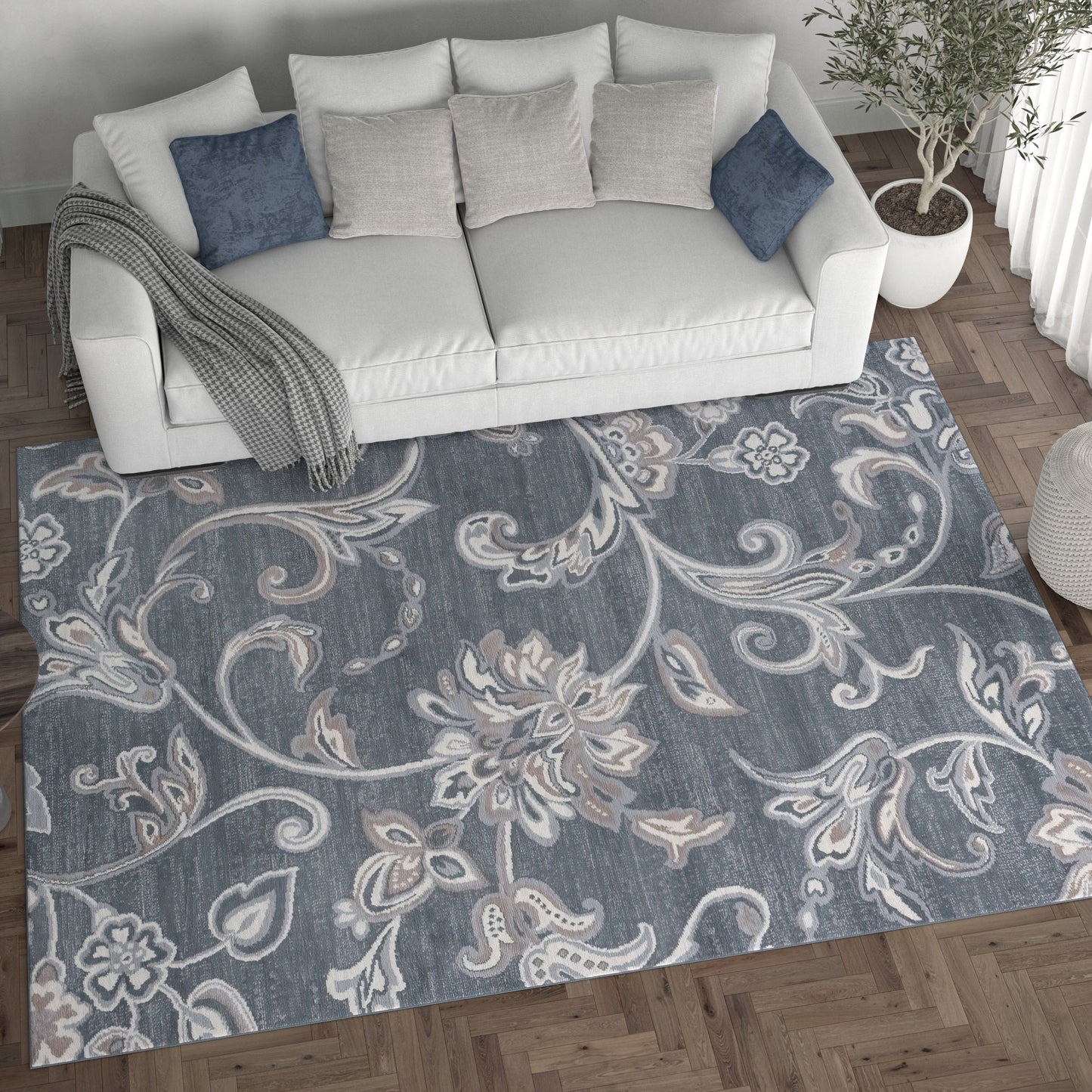 Tappeto per interni Carrington Transitional Floral &amp; Botanical