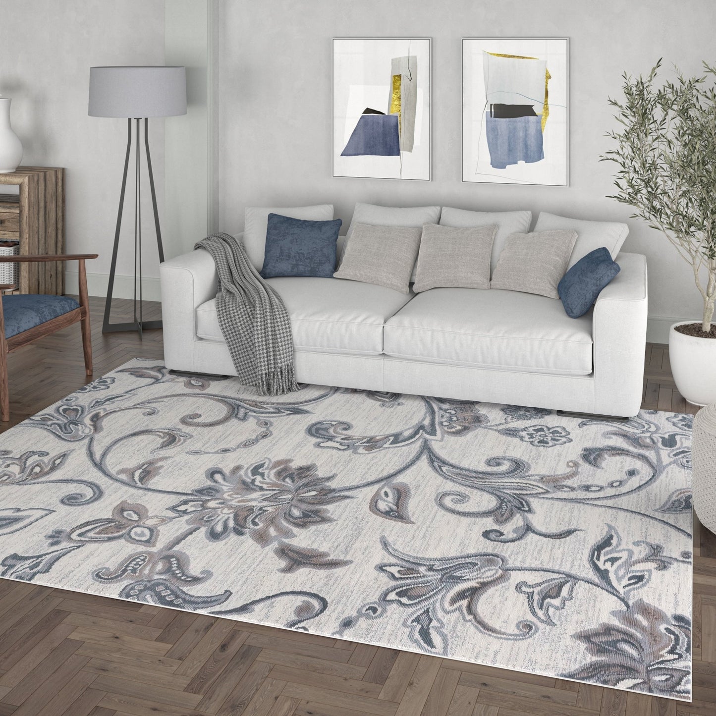 Tappeto per interni Carrington Transitional Floral &amp; Botanical