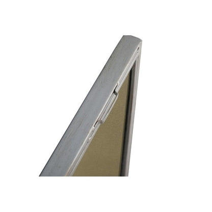 Specchio rettangolare con cornice in metallo Carson Carrington Salsnas