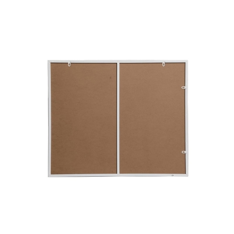 Specchio rettangolare con cornice in metallo Carson Carrington Salsnas